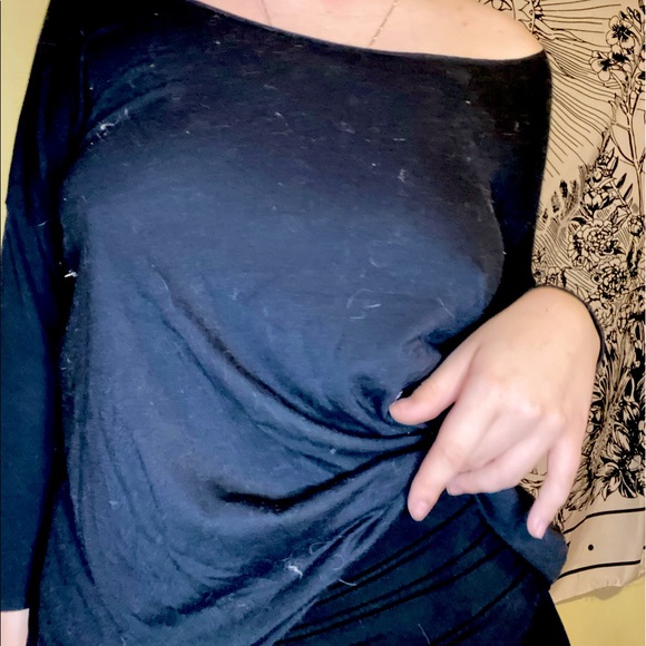 long sleeve open back shirt - Picture 4 of 4